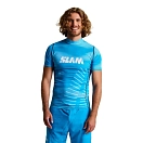 Купить Slam a119001s00-w74-s Rash guard с коротким рукавом Foil Greek Blue 30x25x2 7ft.ru в интернет магазине Семь Футов