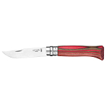 Opinel R-141345731-2390 Карманный нож Nº08+Ножны отремонтированы Birch Red 8.5 cm