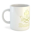 Купить Kruskis 42611C396 Кружка Get Toasted 325ml  White 7ft.ru в интернет магазине Семь Футов