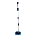 Crosseven p204277 Телескопическая щетка Grey / Blue 142x15x15 140-250 cm
