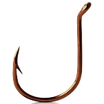 Mustad 10548NP-RD-1/0-U07 Однобородный крючок с бородкой Dropshot Золотистый Red 1/0
