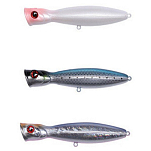 Akami 324003 Ши Поппер 130 Mm 36g Многоцветный Chartreuse Holo