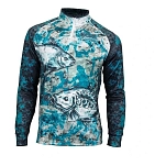 Golden catch 2639074 Свитшот с УФ-защитой Fire Carp Bream CM105 White / Blue / Grey / Black 30x25x5 2XL