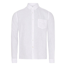 Купить Sea ranch 22-7-276-1000-S Рубашка с длинным рукавом Neil Linen Белая White S 7ft.ru в интернет магазине Семь Футов