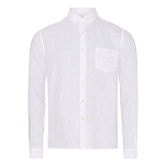 Sea ranch 22-7-276-1000-S Рубашка с длинным рукавом Neil Linen Белая White S