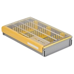Plano plase603 коробка для приманок EDGE® 3700™ Spinner Bait Grey / Yellow 46x33x19