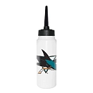 Купить Nhl 65073-SAN JOSE SHARKS-1000 ml Бутылка для воды «Сан-Хосе Шаркс» 1L Белая White / Black 7ft.ru в интернет магазине Семь Футов