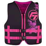 Full throttle 116-14210010500222 детский спасательный жилет Rapid Dry Pink 24-39 kg