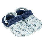 Cerdá 2300006586-c57-t2627 Деревянные башмаки Stitch House Slippers Fleece Light Blue 35x25x15 EU 26