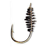 Quantum fishing 4746008 Crypton Trout Paste 0.200 Mm Связанные Крючки Золотистый Gold 8 