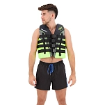 O´neill wetsuits 4723eu-tf025-ch6-l Спасательный жилет Superlite 50N Ce Black / Lime / Smoke / Lime 55x30x10