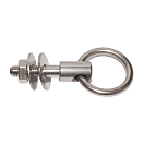 Купить Mavi mare 5050353 Mavi.mare Кольцевой болт из нержавеющей стали Silver 55 mm  7ft.ru в интернет магазине Семь Футов