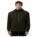 North sails 691274-0440-S Толстовка на молнии Pocket Коричневый Forest Green S