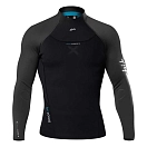 Купить Zhik P200817 Футболка с длинным рукавом с защитой от ультрафиолета Microfleece X Черный Black M 7ft.ru в интернет магазине Семь Футов