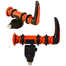 Купить Carp expert 79639-278 гнездо Pro Method X4 Front  Orange / Black 7ft.ru в интернет магазине Семь Футов