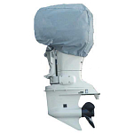 Carver industries 500-70006F10 200-250HP Крышка двигателя Серебристый