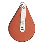 Talamex 65430090 Одинарный блочный шкив Hye Wire Сталь 90 mm Red 6 mm