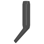Fox international CAC885 Edges™ Essentials Tungsten Flippas Кикеры Black