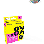 Sufix ASU640766 SFX 8X 3200 m Плетеный Бесцветный Multicolour 0.235 mm 