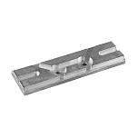 Цинковый анод Tecnoseal 00842 170x51x18мм пластинчатый для ПЛМ Mercury F150 EFI