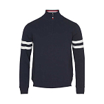 Sea ranch 21-7-252-4001-M Свитер с полумолнией Ayden Черный Dark Navy M