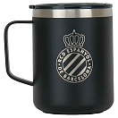 Купить Runbott 973122 термокружка Espanyol escudo 400ml Black 15x10x10 7ft.ru в интернет магазине Семь Футов