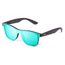 Купить Ocean sunglasses 18302.2 поляризованные солнцезащитные очки Messina Matte Black Revo Green Flat/CAT3 7ft.ru в интернет магазине Семь Футов
