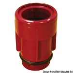 Hose connector 1 1/8". for deck filler, 20.866.92