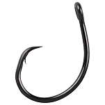 Mustad DUPLI-808053 39951NP Demon Offset Circle Крюк Черный Black Nickel 2/0 