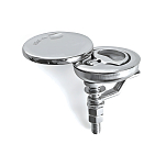 Ручка поворотная врезная Homer 007179 Ø64-77мм из нержавеющей стали AISI316 с поворотной крышкой