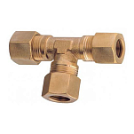 Guidi 4344507 T Соединитель шланга  Bronze 10 mm 