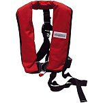 Goldenship GS80159 150N Надувной спасательный жилет и привязь Красный Red >40 kg 