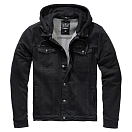 Купить Brandit 9539-196-L Рубашка с длинным рукавом Cradock Denim Черный Black / Black L 7ft.ru в интернет магазине Семь Футов