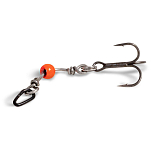 Rhino 6243012 Claw In Разъем Treble Hook Черный  Silver 8 