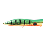 Поппер Halco Roosta Popper 195 Haymaker KO RP195-HR26 Golden Green 195мм 128гр 2 тройных крючка Mustad 5/0