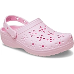 Crocs 210927-6zw-m7/w9 Деревянные башмаки Classic Floral Cut Out Pink Milk 35x25x15 EU 39
