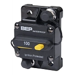 Bep marine 185120P/DSP Переключаемый выключатель цепи с панельным креплением и сбросом HD 120A Black