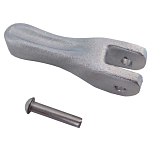 Sa.fe. 2727560 Подвесной двигатель Motor Барашковая гайка Анод  Grey 75 mm