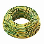 Oem marine 3939802gv Кабель 100 m Yellow / Green 10x20x20 2.5 mm