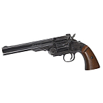 Asg ASG19303 Schofield 6´´ Пистолет Для Страйкбола Черный Black 6 mm