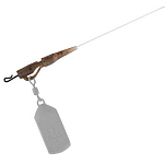 Fox international CAC780 Edges Camo Safety Lead Clip Kit Серебристый Camo