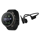 Купить Suunto BDL/SS050858000SS050946000 Vertical Solar Титановые часы + звуковые наушники Черный Black 7ft.ru в интернет магазине Семь Футов