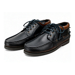 Топсайдеры MobyDick Fastnet FN29NVC43 Navy\Cognac размер 43 из натуральной кожи