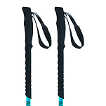 Tsl outdoor PFBTOA3T Tour Aluminium 3 Cross Push & Pull Поляки Черный Black / Blue 72.5-140 cm