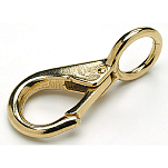 Seachoice 50-36931 Быстрый карабин Золотистый Brass 82.55 mm 