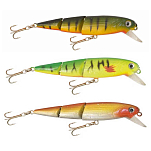 Kamasaki 87235901 Wobbler 3-Joint Пескарь 100 mm 15.5g  1