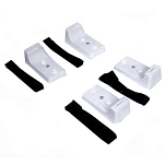 Oem marine CER6638 Elfo&Titano Комплект крепления резервуаров Бесцветный White / Black