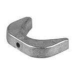 Цинковый анод Tecnoseal 01912 60x12x40мм подковообразный для подвесных моторов Selva Izmir 8лс, Naxos 15лс