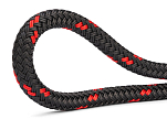 GLEISTEIN DOCK-FLEX - Швартовный трос / антрацитовый / красный / Веревка-Ø: 10 мм