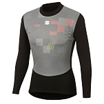 Sportful 1120560-002-XL Базовый слой с длинным рукавом Fiandre Серый Black XL